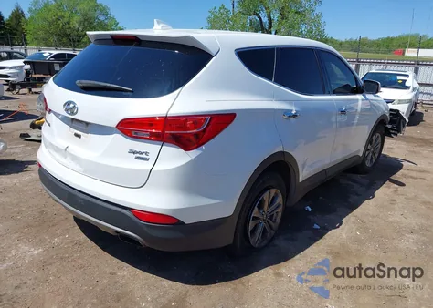 2015 Hyundai Santa Fe Sport 2.4L из США, поврежденный, VIN 5XYZTDLB0FG279715